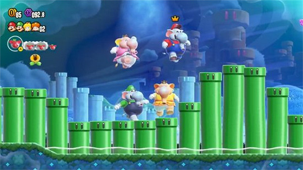 全是精華！任天堂公布《超級瑪利歐驚奇》6分鐘新影片