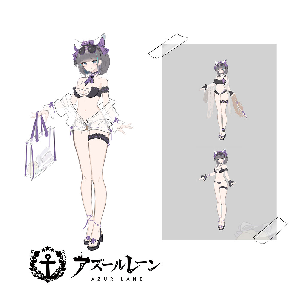 《碧藍航線》柴郡泳裝皮膚介紹 鐵血復刻活動柴郡換裝DatingSummer