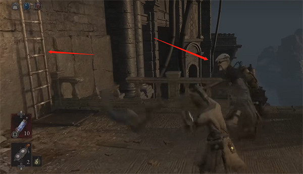 《P 的謊言》三位一體聖殿門位置