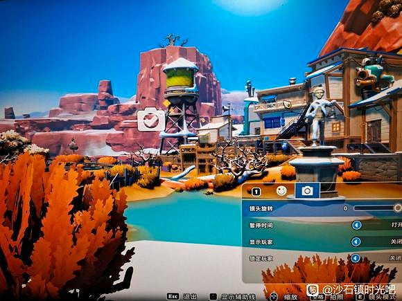 沙石鎮時光照片中的風景怎麽完成