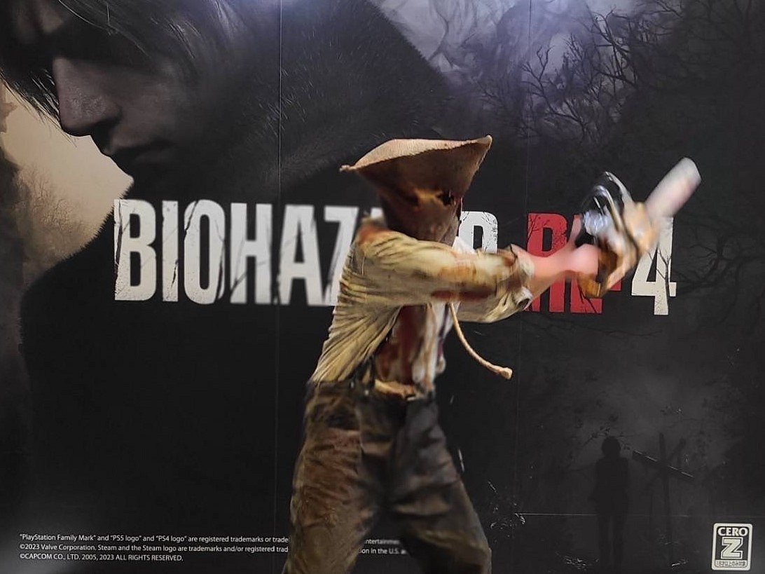 《惡靈古堡4》官方曬電鋸人雕像:歡迎來TGS看電鋸人! 《惡靈古堡4》官方曬電鋸人雕像:歡迎來TGS看電鋸人!