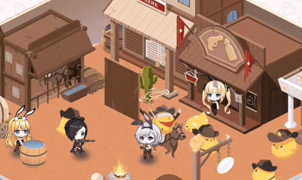 《碧藍航線》西部風情家具 打靶啾西部酒吧 《碧藍航線》西部風情家具 打靶啾西部酒吧