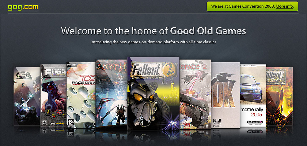 GOG平台迎來15周年!大量遊戲促銷 懷舊版頁面上線! GOG平台迎來15周年!大量遊戲促銷 懷舊版頁面上線!