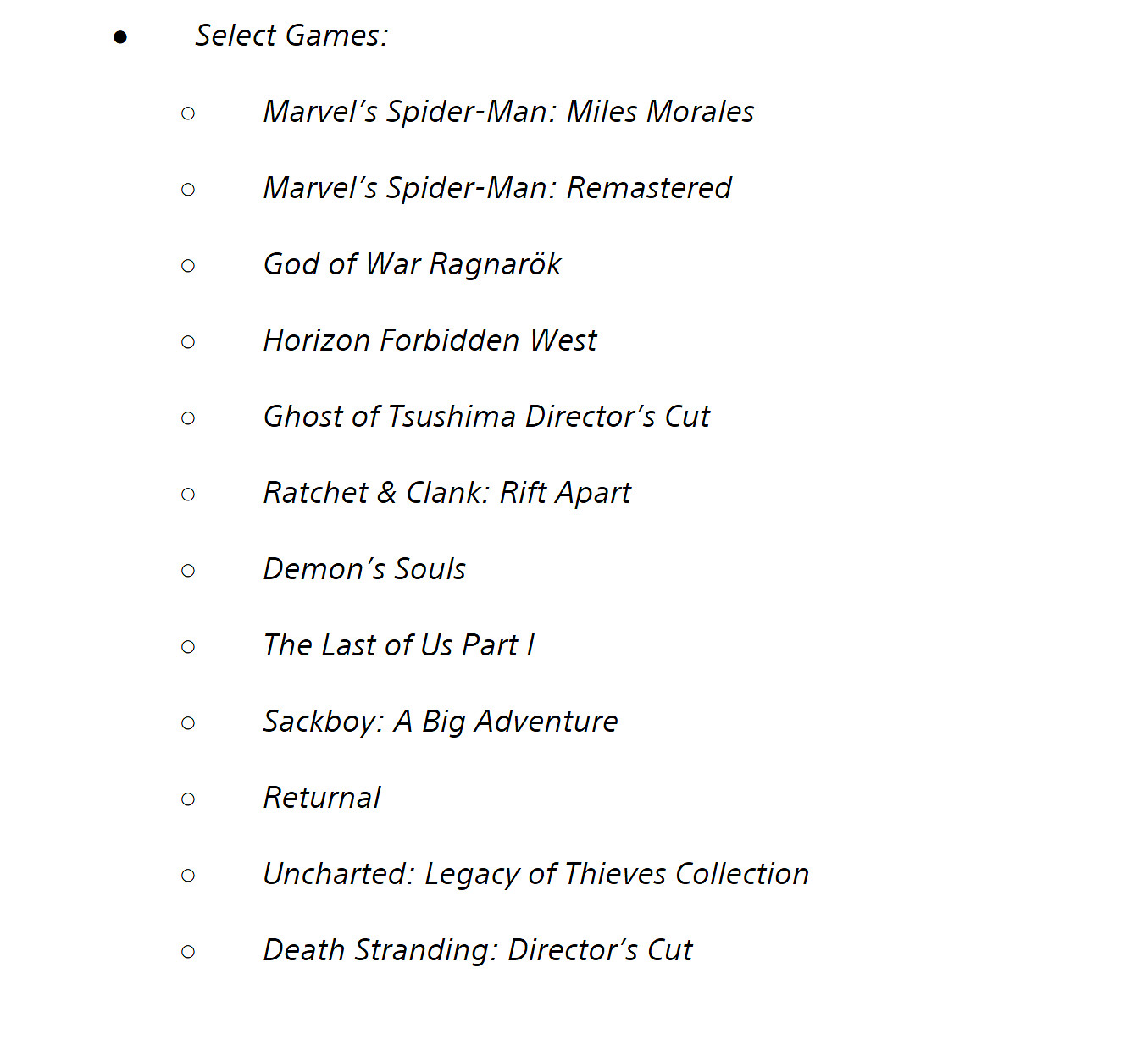 PS5美國新使用者可免費領第一方遊戲入庫 狠狠的慕了！