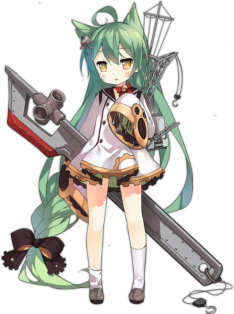 《碧藍航線》茗艦船圖鑒 SSR維修船明石技能屬性一覽