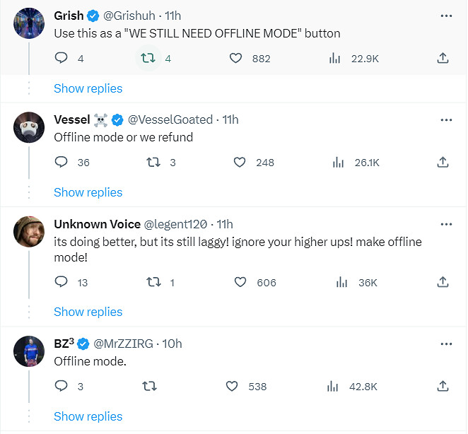 土豆伺服器太垃圾!《劫薪日3》玩家要求增加離線模式 土豆伺服器太垃圾!《劫薪日3》玩家要求增加離線模式