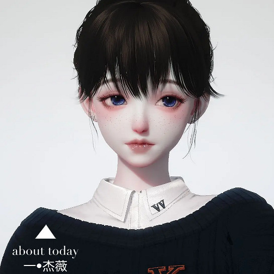 《以閃亮之名》雪墨 雪墨官方捏臉資料id