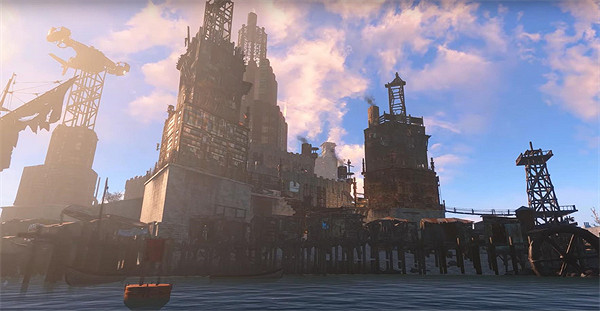 《輻射4》版《Rust》基地？玩家改造"城堡"震驚網友！