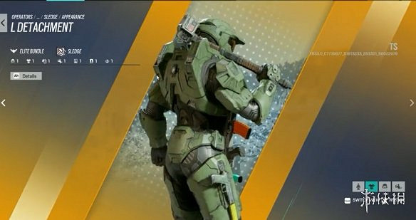 士官長登場!《彩六:圍攻》連動《最後一戰》皮膚現已推出 士官長登場!《彩六:圍攻》連動《最後一戰》皮膚現已推出