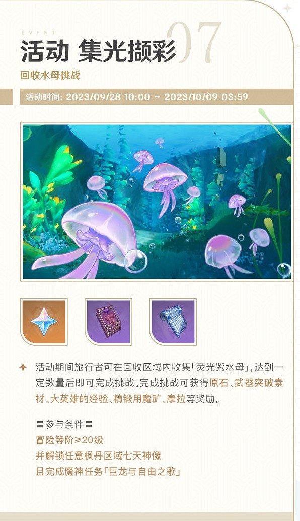 《原神》4.1版本上半活動一圖流