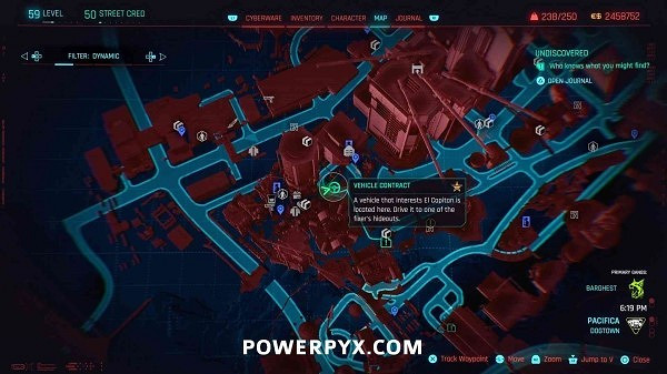 《電馭叛客2077》車輛合約位置一覽