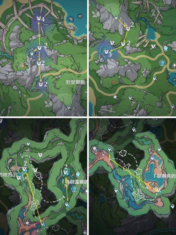 《原神》4.1隙境原體點位一覽