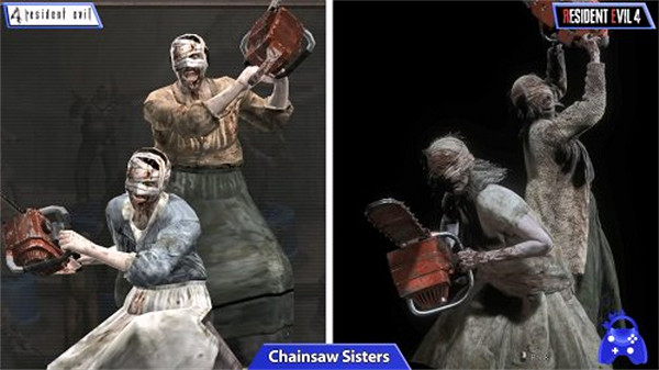 《生化4RE》對比影片發布：艾什莉與艾達王愈發誘人！