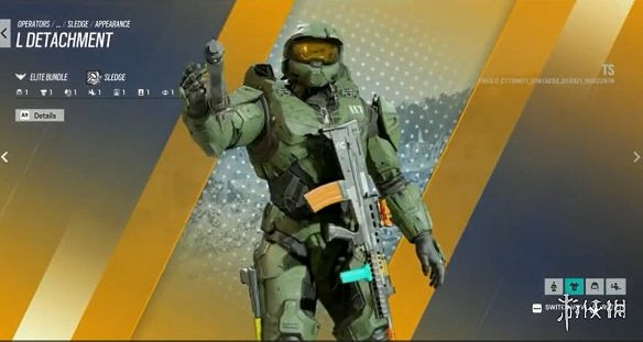 士官長登場!《彩六:圍攻》連動《最後一戰》皮膚現已推出 士官長登場!《彩六:圍攻》連動《最後一戰》皮膚現已推出