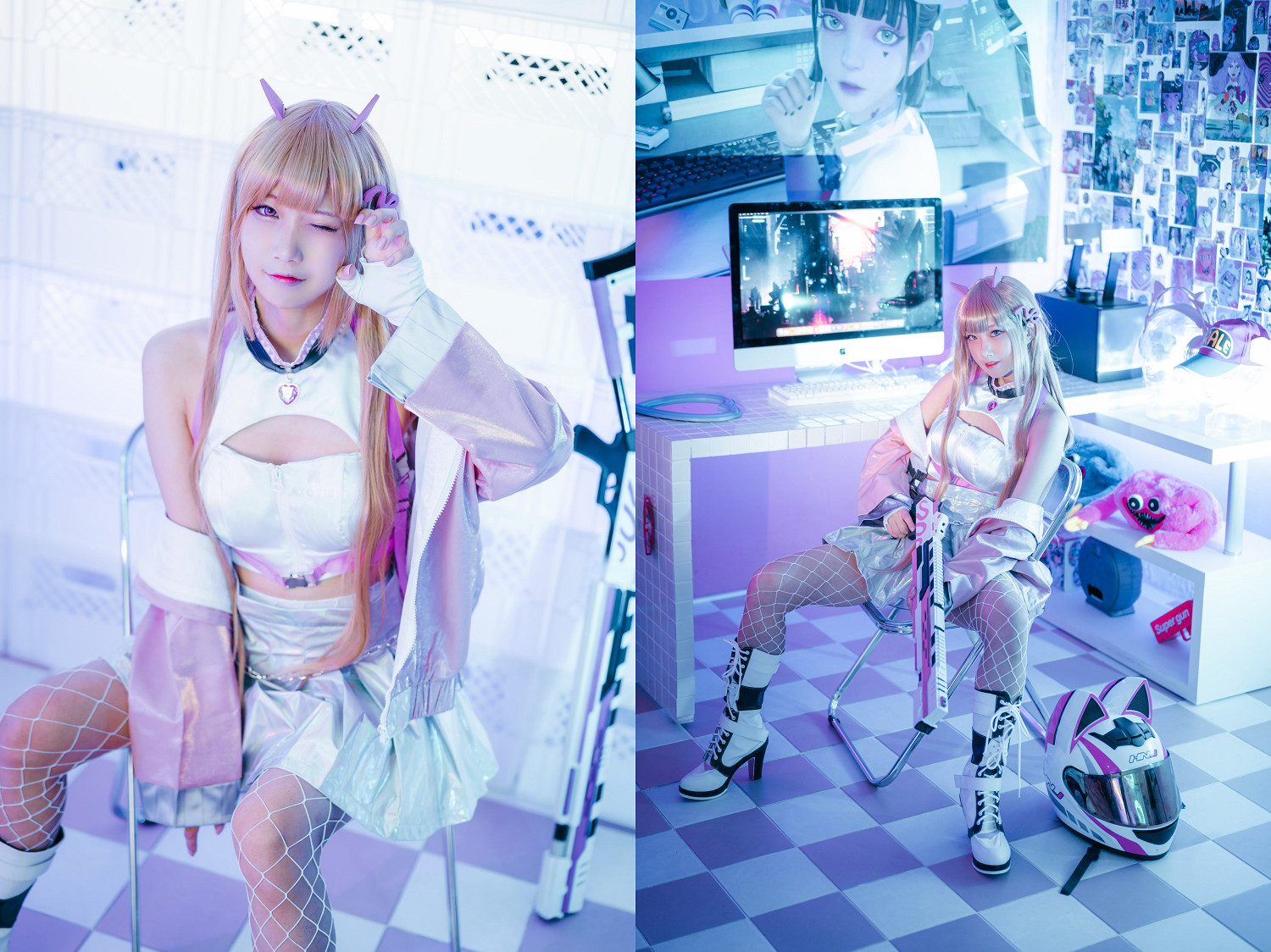 我對漁網襪毫無抵抗!《妮姬:勝利女神》毒蛇性感COS 我對漁網襪毫無抵抗!《妮姬:勝利女神》毒蛇性感COS