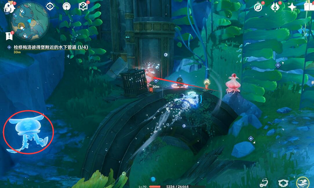 《原神》4.1我們的目標在同一條管道任務攻略