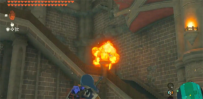 《王國之淚》玩家在海拉魯城堡找到了隱藏的神秘寶箱! 《王國之淚》玩家在海拉魯城堡找到了隱藏的神秘寶箱!