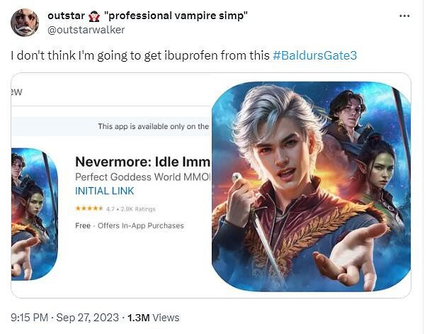 蘋果商店驚現“柏德之門3手遊”!評分竟然還挺高 蘋果商店驚現“柏德之門3手遊”!評分竟然還挺高