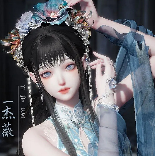 《以閃亮之名》雨柊  雨柊官方捏臉資料id