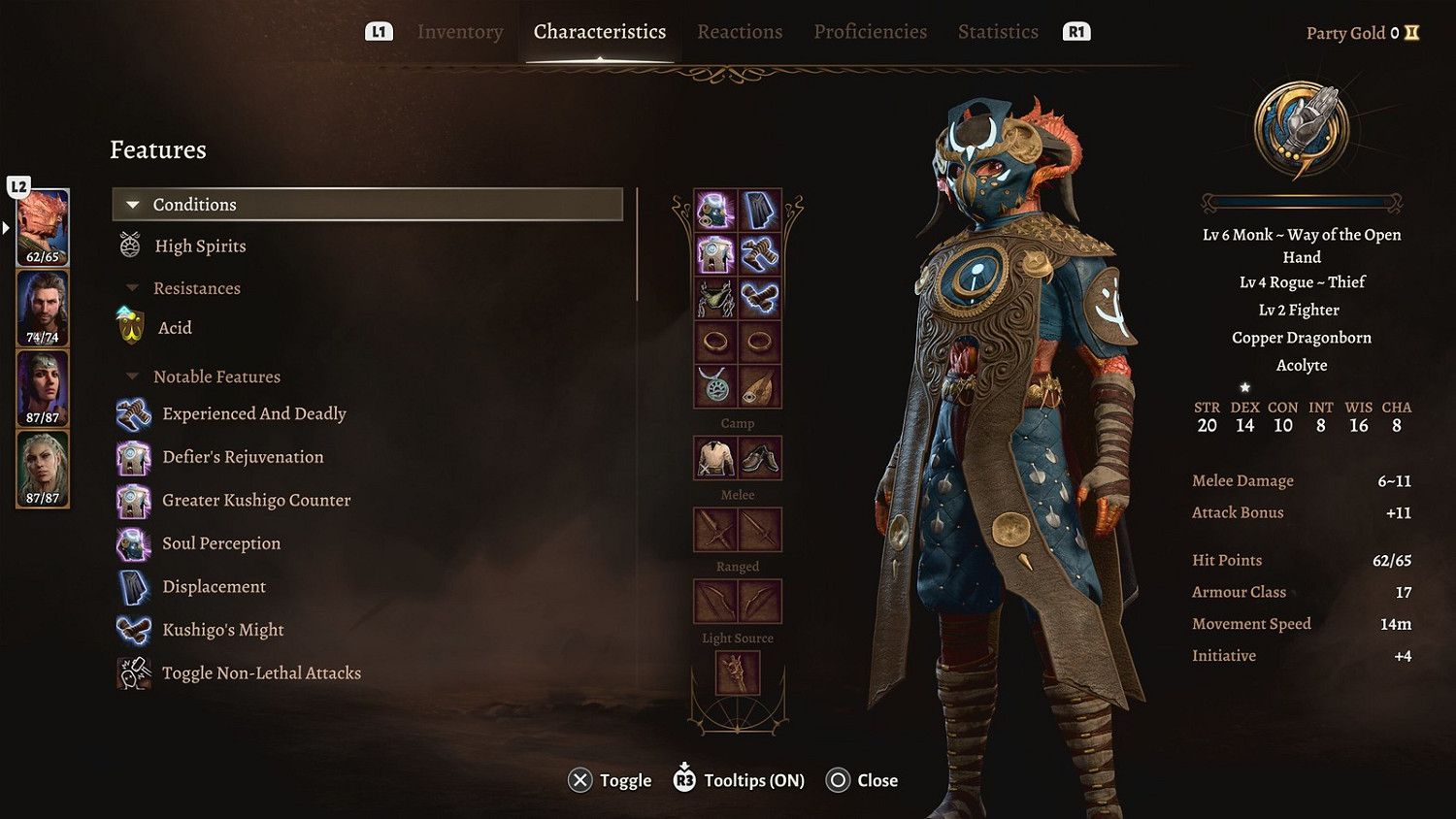 拉瑞安工作室分享《柏德之門3》最受歡迎的職業組合