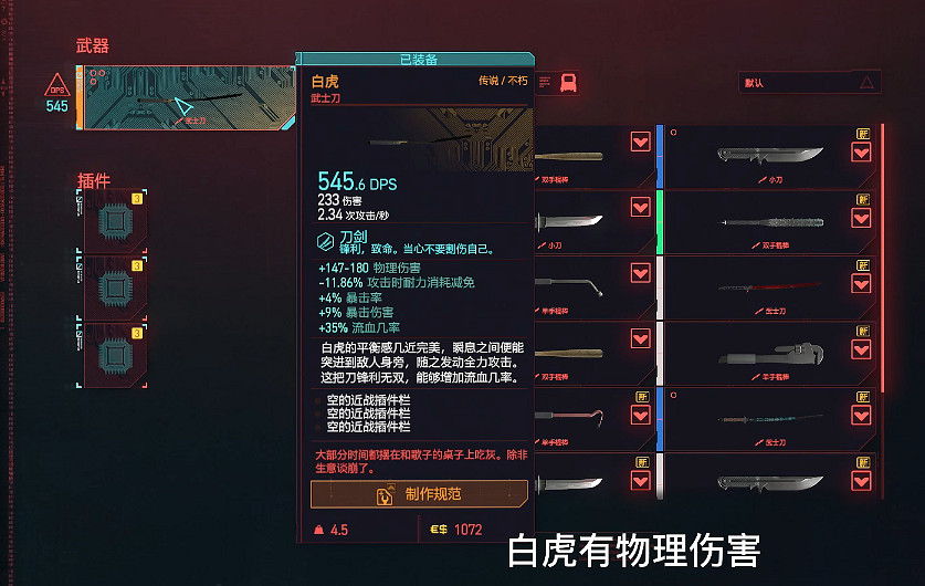 《電馭叛客2077》盡忠丸和白虎介紹 《電馭叛客2077》盡忠丸和白虎介紹