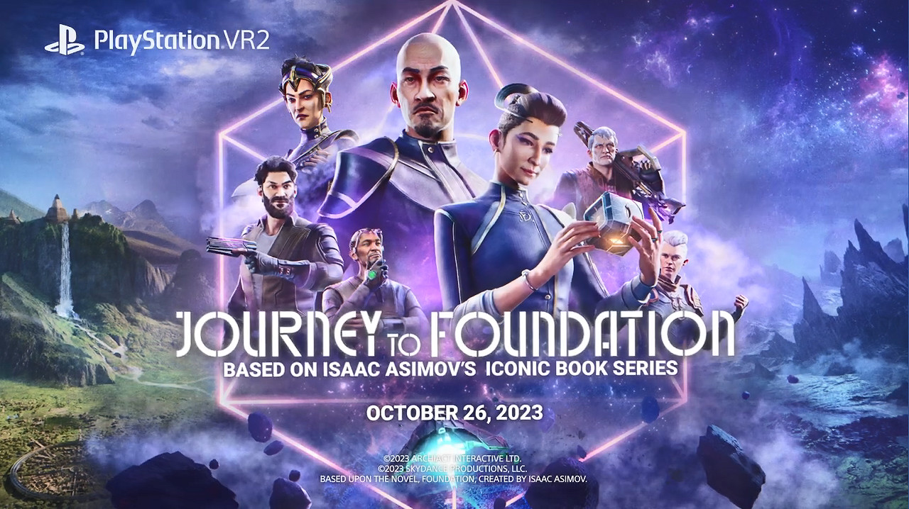 全新宇宙冒險!《邁向基地》PS VR2版宣傳片公開 全新宇宙冒險!《邁向基地》PS VR2版宣傳片公開