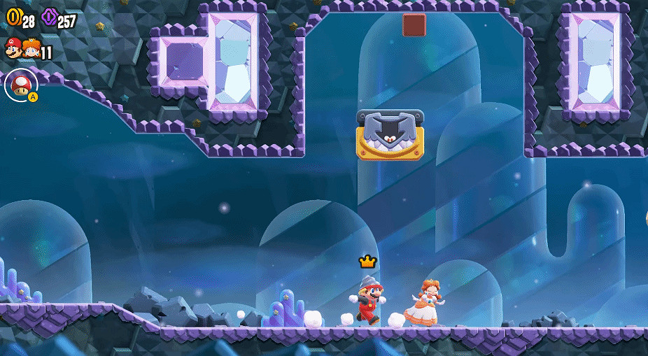 《超級瑪利歐驚奇》合作模式實機 瑪利歐黛西共同闖關 《超級瑪利歐驚奇》合作模式實機 瑪利歐黛西共同闖關