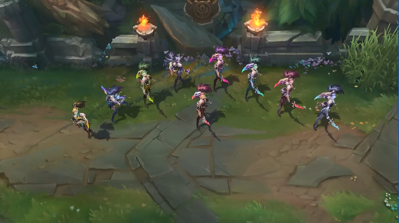 冷酷魔女降臨！《英雄聯盟》“魔女”阿卡麗皮膚展示