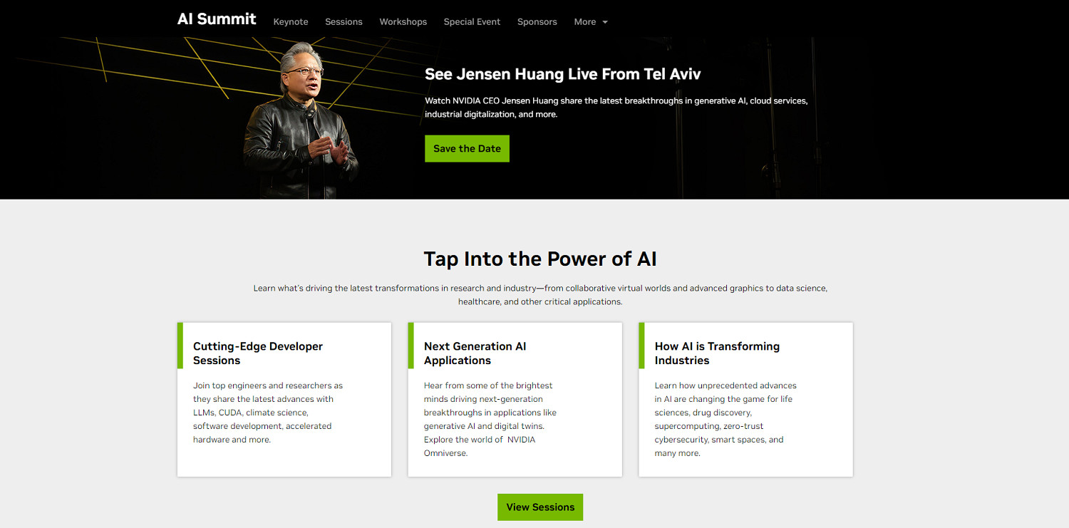 輝達AI峰會 黃仁勳將發表演講 介紹AI方面的新突破