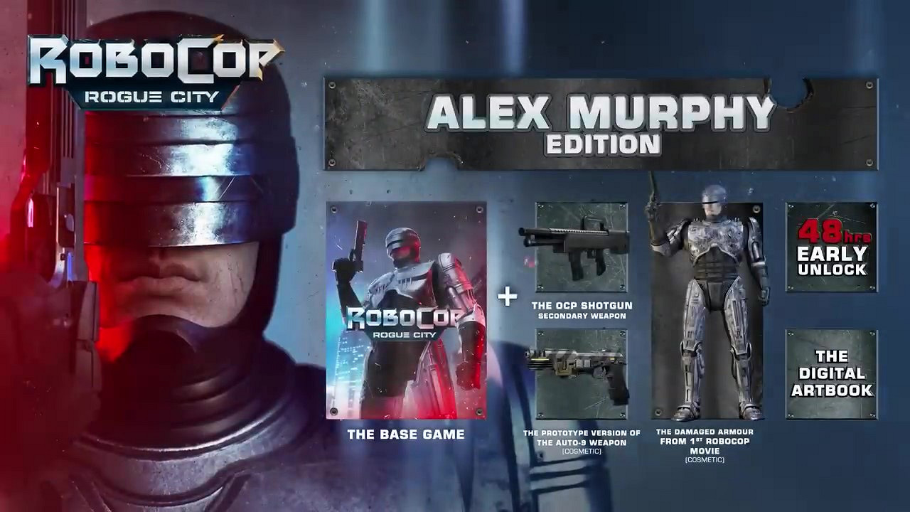 《機械戰警：暴戾都市》預購宣傳片 11月3日正式發售