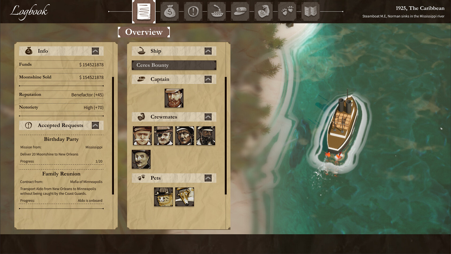 戰術貿易新遊《Bootleg Steamer》上架Steam平台！