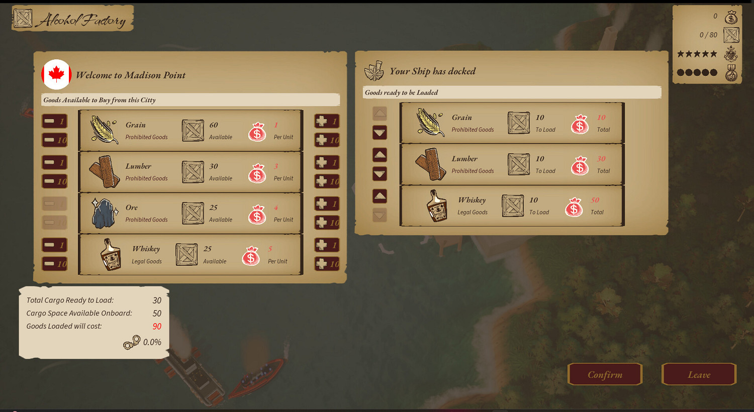 戰術貿易新遊《Bootleg Steamer》上架Steam平台！