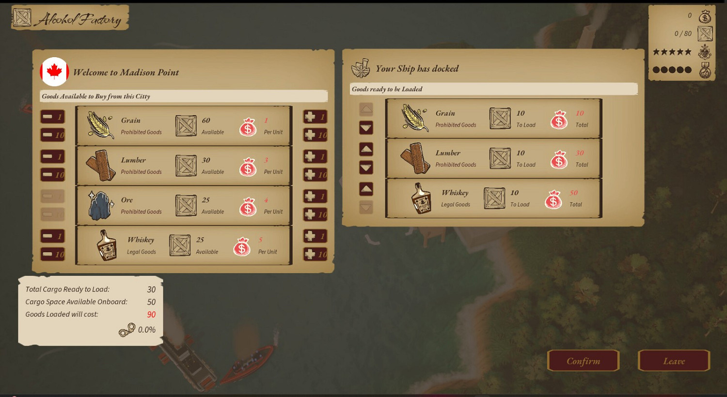 貿易遊戲《Bootleg Steamer》公布 走私酒牟取暴利