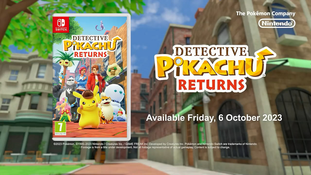 歐任公布《名偵探皮卡丘:閃電回歸》最新宣傳片! 歐任公布《名偵探皮卡丘:閃電回歸》最新宣傳片!