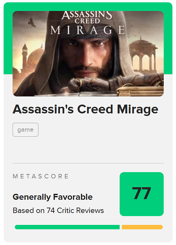 晚報:《刺客教條幻景》和《極限競速》評分解禁 晚報:《刺客教條幻景》和《極限競速》評分解禁