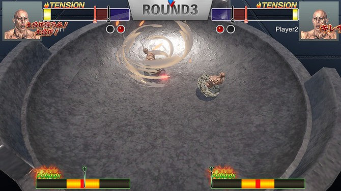 《猛漢旋轉者》Steam頁面上線 爽快硬漢對戰新遊