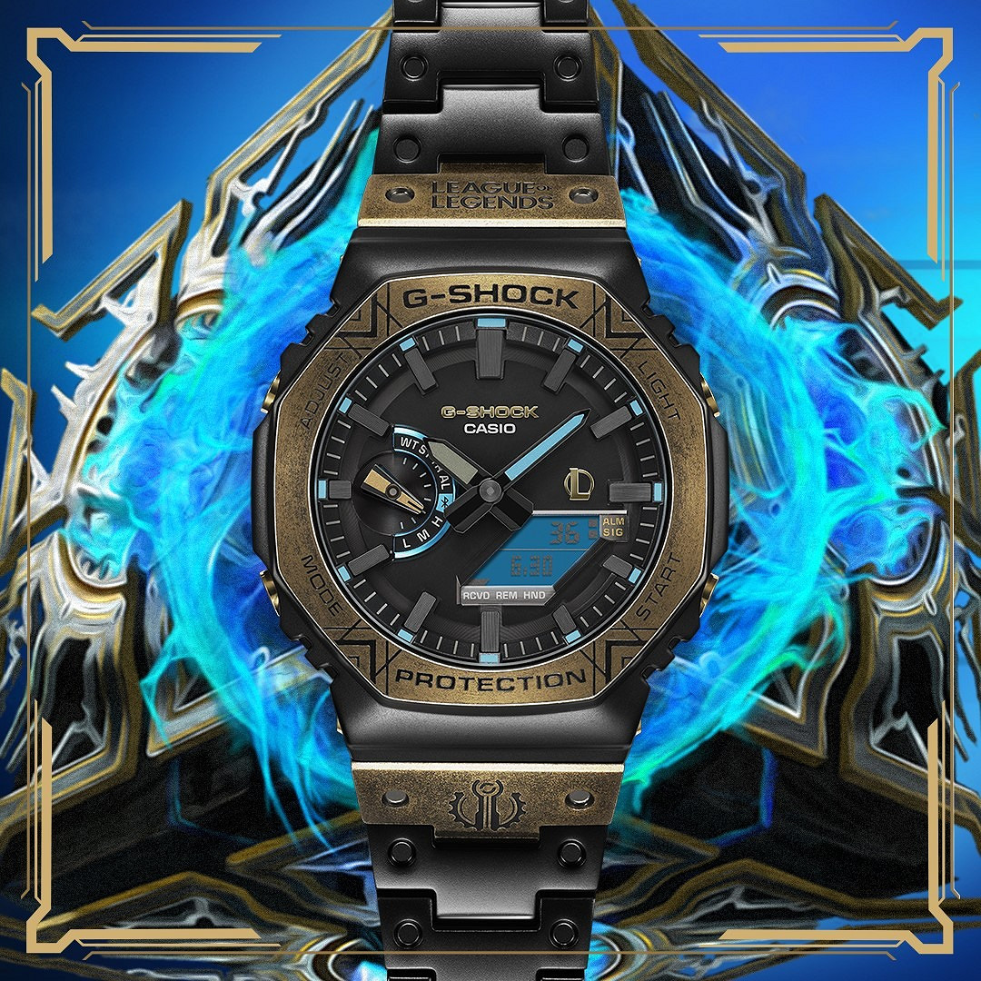 海克斯科技!卡西歐G-SHOCK《英雄聯盟》聯名表將開賣 海克斯科技!卡西歐G-SHOCK《英雄聯盟》聯名表將開賣