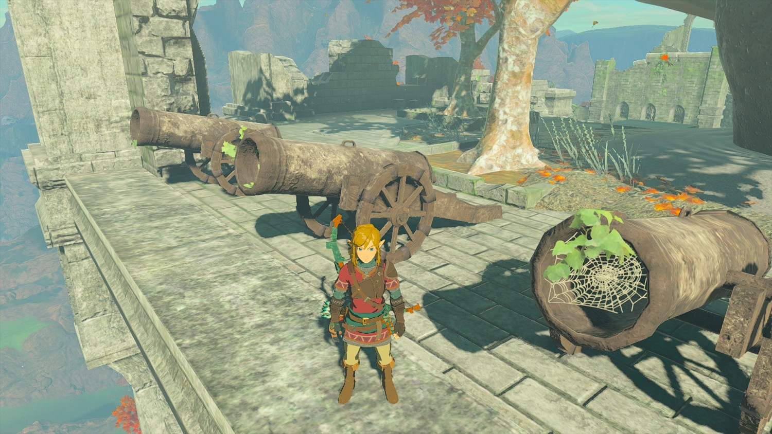 《塞爾達傳說：王國之淚》“並排炮台”地點坐標公布