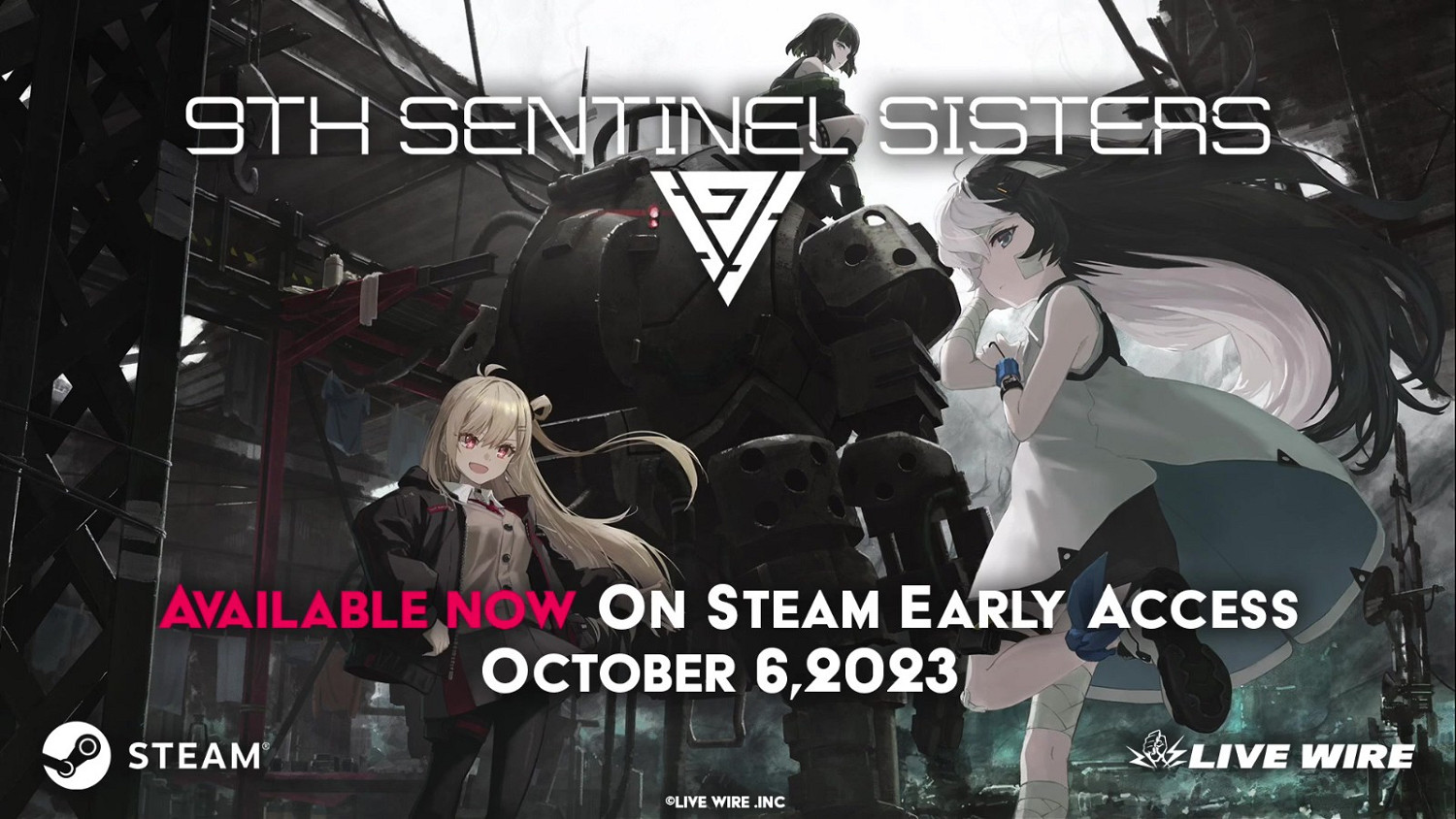 《第九哨兵姐妹》現已在PC平台推出搶先體驗版