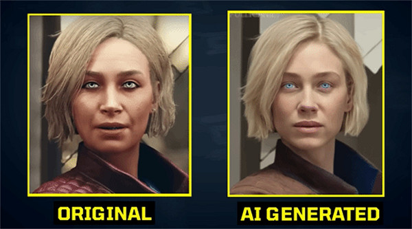 AI修復遊戲人物介紹影片公布:PS味道太重 缺乏真實感 AI修復遊戲人物介紹影片公布:PS味道太重 缺乏真實感