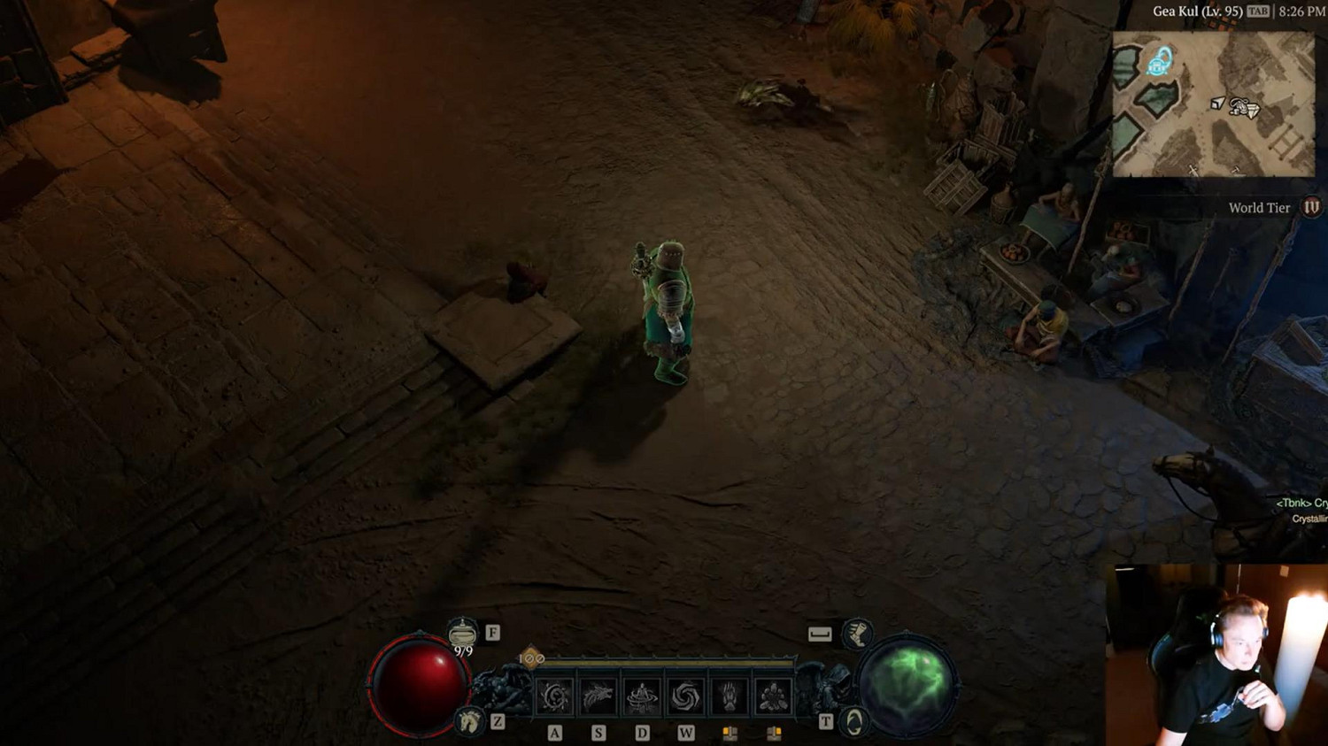 馬斯克直播玩《暗黑破壞神4》引來90萬觀眾線上圍觀！