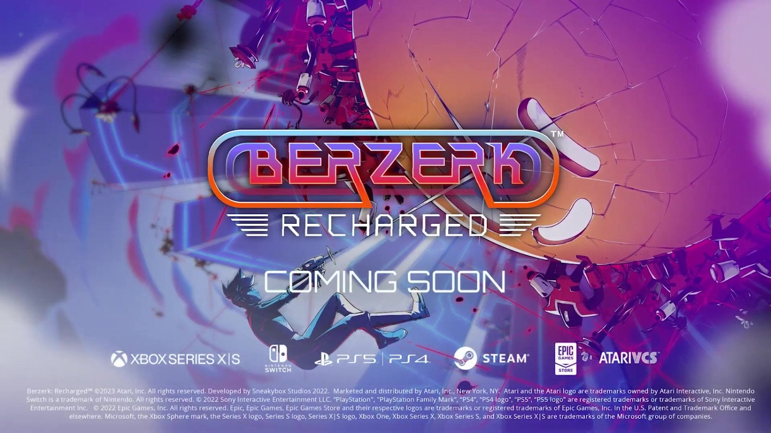 雅達利公布1980老IP新作《機器人戰爭：再充電》