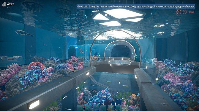 《水族館長》Steam更新上線 好評水族館經營模擬