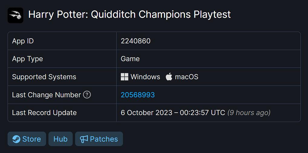 《哈利波特：魁地奇冠軍》在Steam開啟大型內部測試