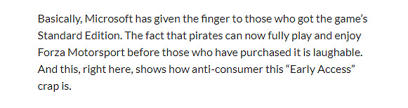 《極限競速8》慘遭破解！外媒指責遊戲搶先體驗模式