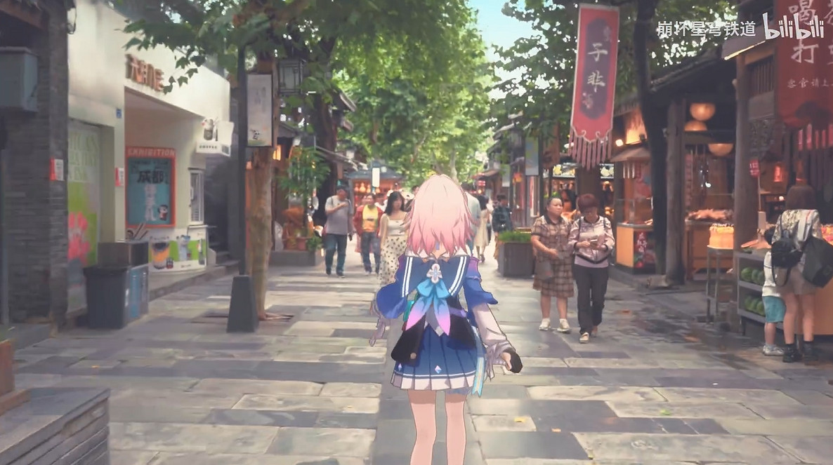 《崩鐵》現實邀約PV公布:與三月七一起探索成都之美！