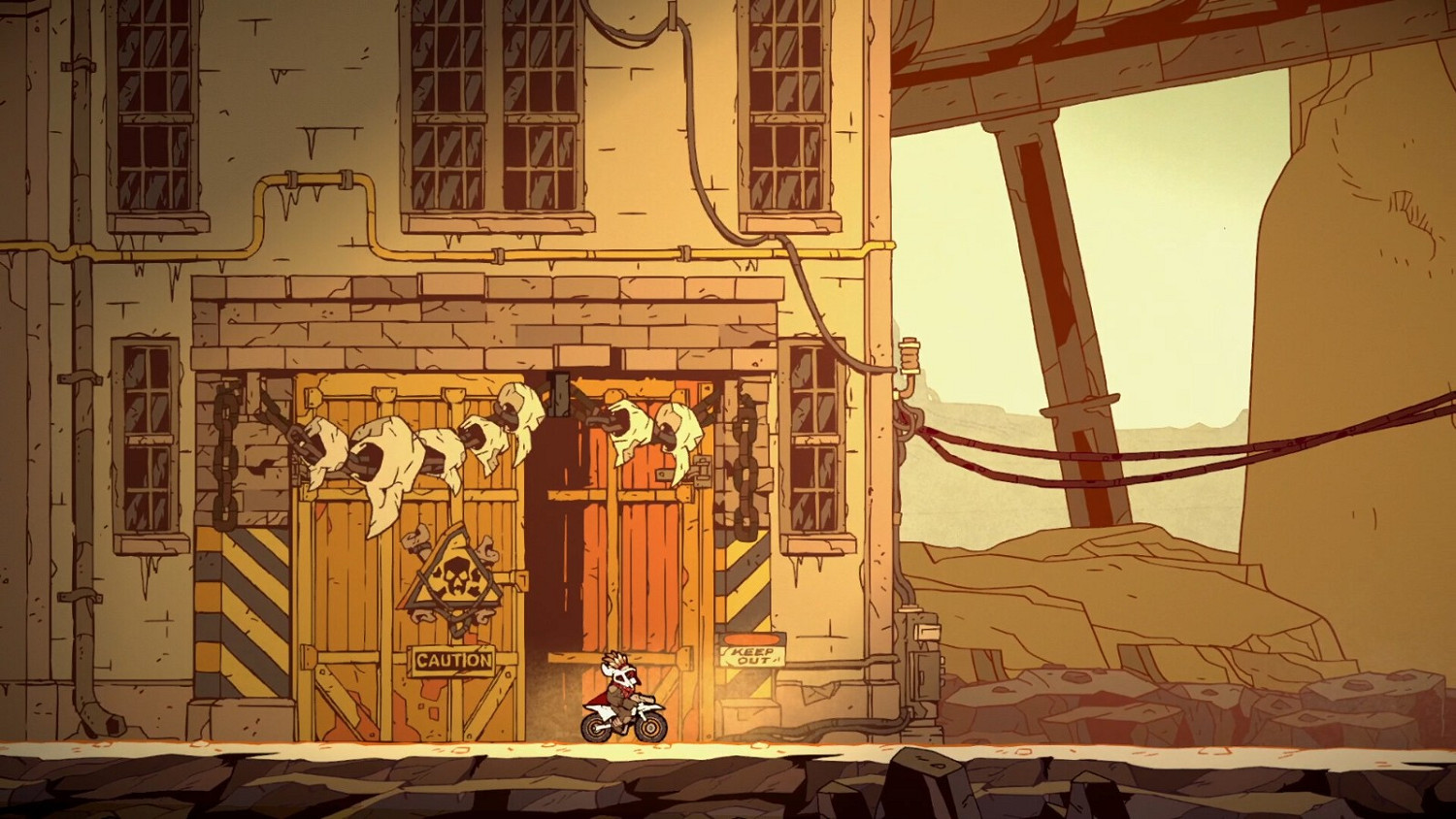 摩托冒險遊戲《萊卡：歲月之血》10月19日登陸PC