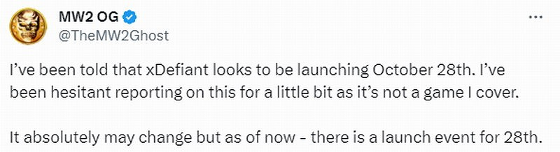 知名泄密者透露:《不羈聯盟》將來有可能於10月28日發布! 知名泄密者透露:《不羈聯盟》將來有可能於10月28日發布!