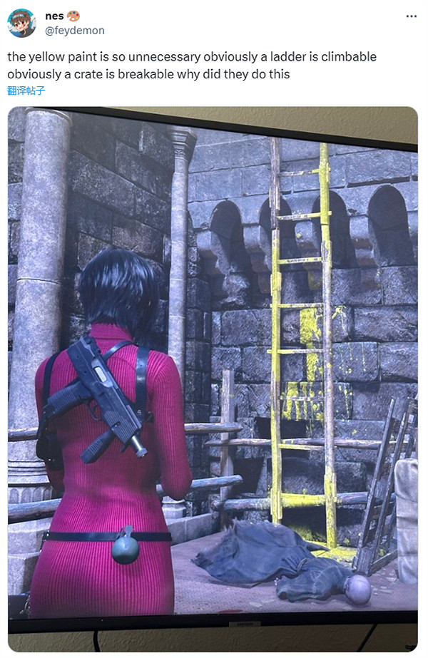 《生化4RE》黃漆破壞沉浸感？開發者回應稱：至關重要