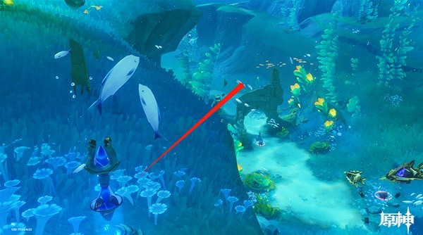 《原神》4.1楓丹新增地靈龕位置一覽